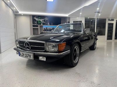 Gebraucht Mercedes SL450 220 PS (161 kW) 1976 Schwarz Cabrio