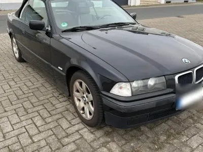 Gebraucht BMW 318 Cabriolet 116 PS (85 kW) 1998 Schwarz Cabrio