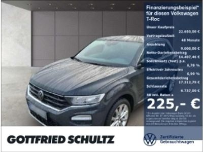 gebraucht VW T-Roc Sport 1.5 TSI Alu18 Klima Parkpilot