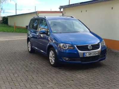 Gebraucht VW Touran Freestyle 140 PS (102 kW) 2009 Blau Van / Kleinbus
