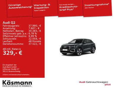 gebraucht Audi Q2 advanced 35TDI quattro AHK MATRIX NAV VIRTUAL