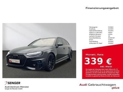 Gebraucht Audi RS4 Ambiente 450 PS (330 kW) 2022 Mythosschwarz metallic Kombi