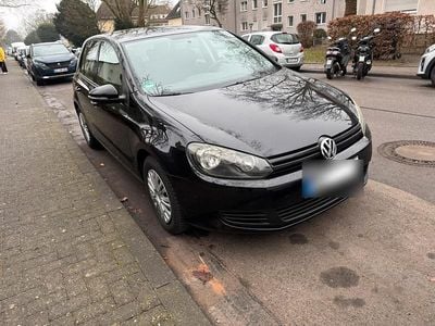 Gebraucht VW Golf VI 80 PS (58 kW) 2009 Schwarz Kleinwagen