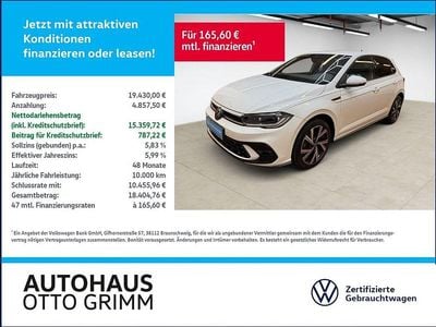 Weiß Gebraucht 2022 VW Polo R-line Limousine | 19.430 € (Guter Preis)