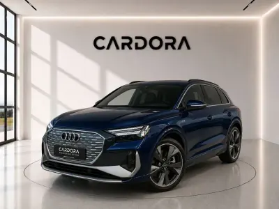 Gebraucht Audi Q4 Sportback e-tron S-Line 219 kW (299 PS) 2024 Blau SUV