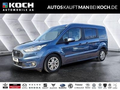 Gebraucht Ford Grand Tourneo Connect Titanium 120 PS (88 kW) 2018 Blau Van / Kleinbus