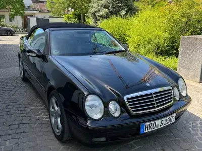 Gebraucht Mercedes CLK320 Avantgarde 218 PS (160 kW) 2000 Schwarz Cabrio