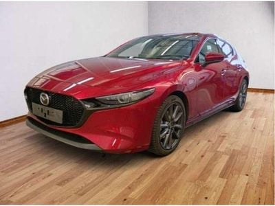 Second-hand Mazda 3 Exclusive-Line 140 CP (102 kW) 2025 Roșu Berlinǎ