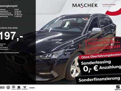 Gebraucht Seat Leon ST FR 150 PS (110 kW) 2025 Midnight schwarz metallic Kombi