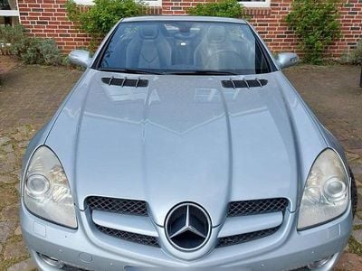 Usata Mercedes SLK200 AMG 163 CV (119 kW) 2004 Argento Cabrio