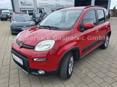 Brugt Fiat Panda 4x4 Rock 86 HK (63 kW) 2013 Rød Hatchback