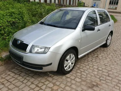 Gebraucht Skoda Fabia 54 PS (39 kW) 2003 Silber Kleinwagen