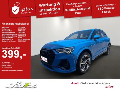 Gebraucht Audi Q3 S-Line 190 PS (139 kW) 2023 Turboblau SUV
