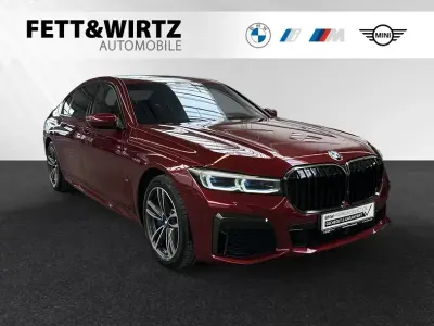 Second-hand BMW 745e M Sport 394 CP (289 kW) 2020 Roșu Berlinǎ
