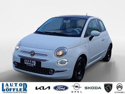 Gebraucht Fiat 500 Lounge 69 PS (50 kW) 2020 Gelato weiß Kleinwagen