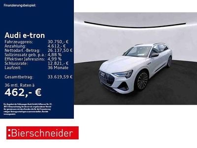 Usata Audi e-tron S-Line 230 kW (313 CV) 2021 Bianco SUV
