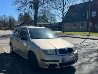 Gebraucht Skoda Fabia 64 PS (47 kW) 2005 Beige Kleinwagen
