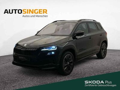 Schwarz Gebraucht 2025 Skoda Karoq SportLine SUV | 38.850 € (Fairer Preis)