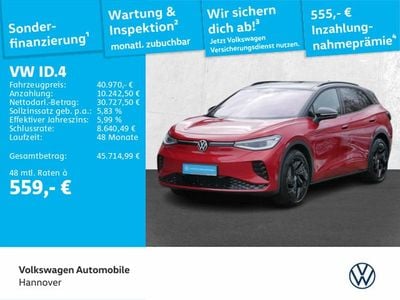 Usata VW ID.4 GTX 250 kW (340 CV) 2025 Rosso SUV