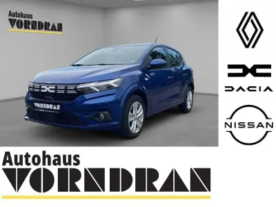 Gebraucht Dacia Sandero Expression 91 PS (66 kW) 2023 Stahlblau (metallic) Limousine