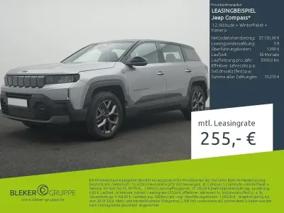 Neu Jeep Compass Altitude 145 PS (106 kW) 2026 Grey/black SUV