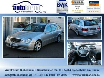 Gebraucht Mercedes E500 Avantgarde 306 PS (225 kW) 2003 Silber metallic Kombi
