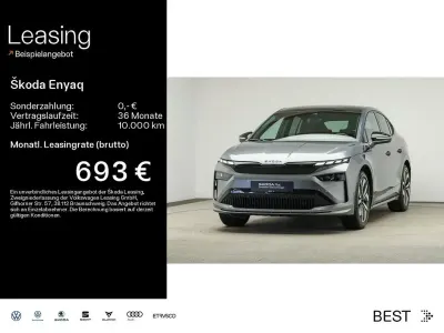 Gebraucht Skoda Enyaq iV SportLine 210 kW (286 PS) 2025 Graphitegrau metallic SUV