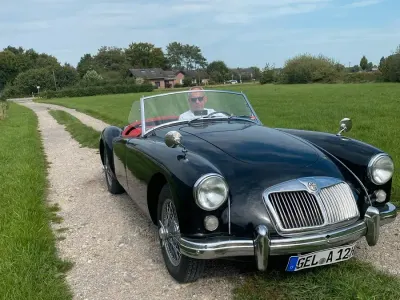 Gebraucht MG MGA 1957 Schwarz Coupé