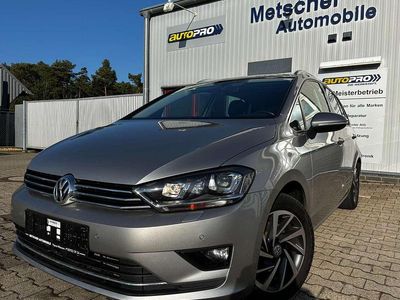 Gebraucht VW Golf Sportsvan Sound 125 PS (91 kW) 2018 Tungsten silver metallic Van / Kleinbus