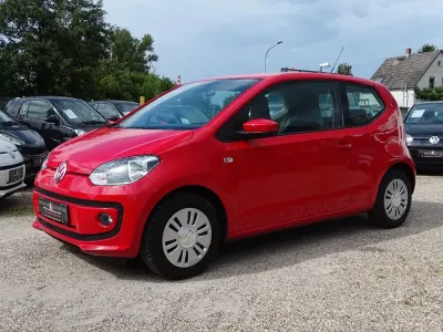 Gebraucht VW up! move up! 60 PS (44 kW) 2012 Rot Kleinwagen