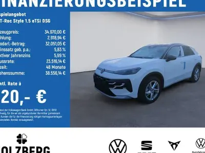Neu VW T-Roc Style 150 PS (110 kW) 2026 Schwarz SUV