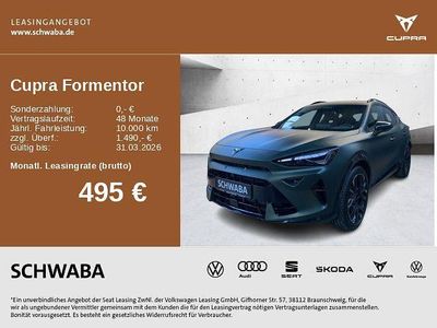 Neu 2026 Cupra Formentor VZ SUV | 65.160 €