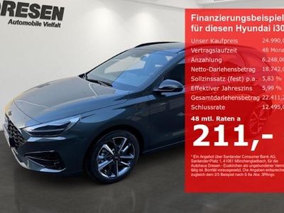 Grün (cypress green / mic) Neu 2025 Hyundai i30 Advantage Kombi | 24.990 € (Fairer Preis)