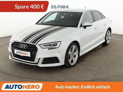 Gebraucht Audi A3 Sport 150 PS (110 kW) 2019 Weiß Limousine