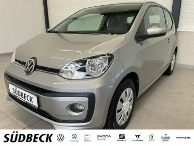 Gebraucht VW up! Move 65 PS (47 kW) 2022 Tungsten silver metallic Kleinwagen