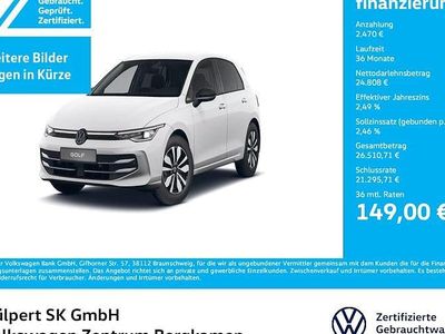 Weiß Gebraucht 2025 VW Golf Goal Limousine | 27.278 € (Guter Preis)