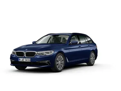 Gebraucht BMW 520 Sport Line 190 PS (139 kW) 2019 Blau Kombi