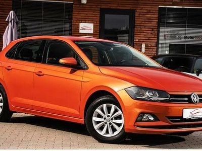 Gebraucht VW Polo Highline 90 PS (66 kW) 2018 Orange Kleinwagen