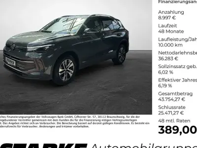 Neu VW Tiguan 150 PS (110 kW) 2025 Blau SUV
