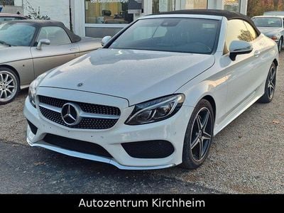 Usata Mercedes C180 AMG 156 CV (114 kW) 2018 Bianco Cabrio