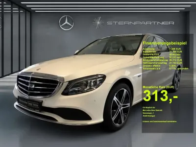 Usata Mercedes C300e Exclusive 306 CV (225 kW) 2020 Bianco Berlina
