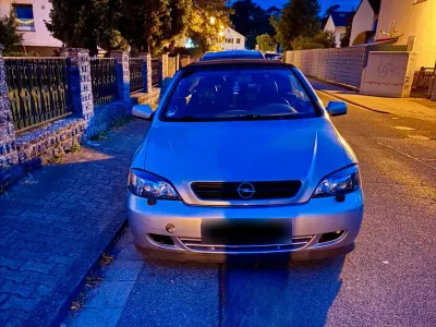 Occasion Opel Astra 147 ch (108 kW) 2001 Bleue Cabriolet
