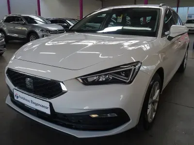 Brugt Seat Leon ST Style 150 HK (110 kW) 2022 Hvid Stationcar
