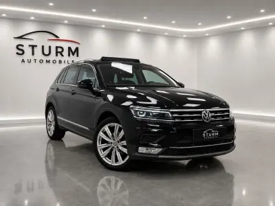 Gebraucht VW Tiguan Highline 150 PS (110 kW) 2018 Schwarz SUV