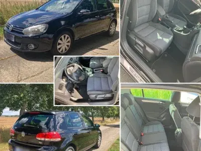 Gebraucht VW Golf VI Style 122 PS (89 kW) 2011 Schwarz Kleinwagen