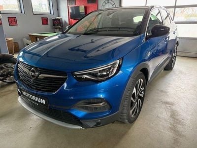 Gebraucht Opel Grandland X Ultimate 177 PS (130 kW) 2018 Topas blau dach schwarz SUV