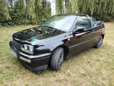 Gebraucht VW Golf Cabriolet Edition 90 PS (66 kW) 1995 Schwarz Cabrio
