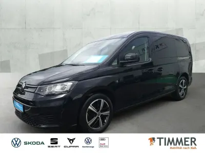 Gebraucht VW Caddy Maxi Basis 114 PS (83 kW) 2022 Schwarz Van / Kleinbus
