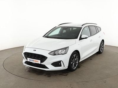 Gebraucht Ford Focus ST-Line 125 PS (91 kW) 2020 Weiß Kombi