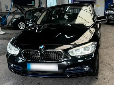 Gebraucht BMW 116 Sport Line 116 PS (85 kW) 2017 Schwarz Kleinwagen